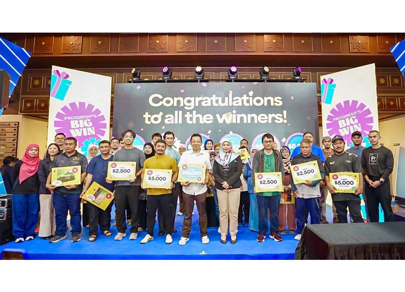 Progresif Concludes Big Win Campaign 2025 by Celebrating Final Winners at Consumer Fair