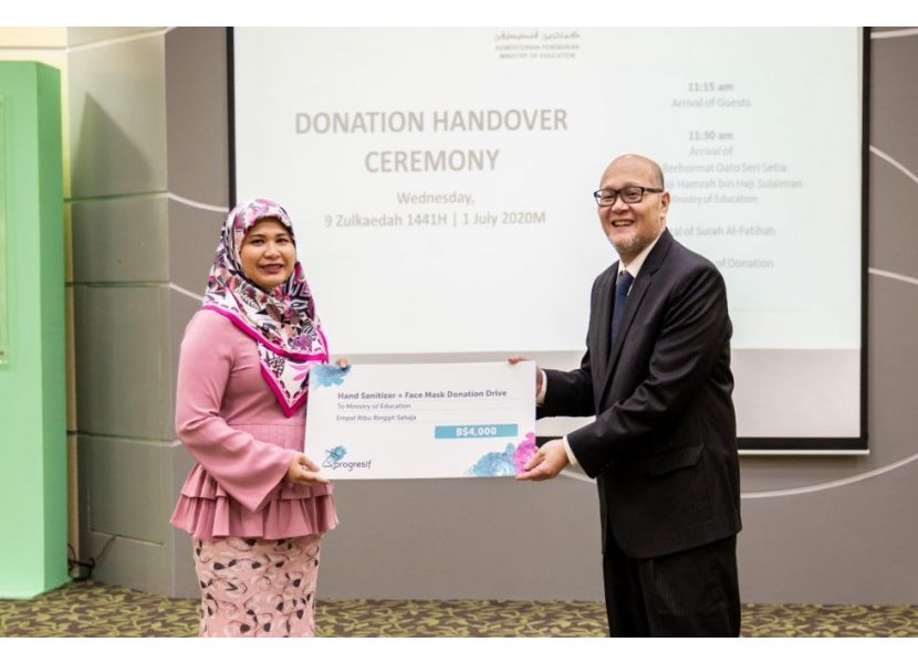 Progresif X YEAB Contribute To Reopening Schools