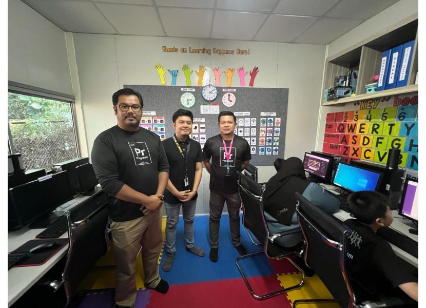 Progresif Donates 8 Computers to SMARTER Brunei as part of their TechCare Outreach Initiative