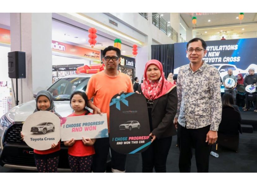 Prizes and Promos Galore as Progresif Customer Wins Car at Roadshow