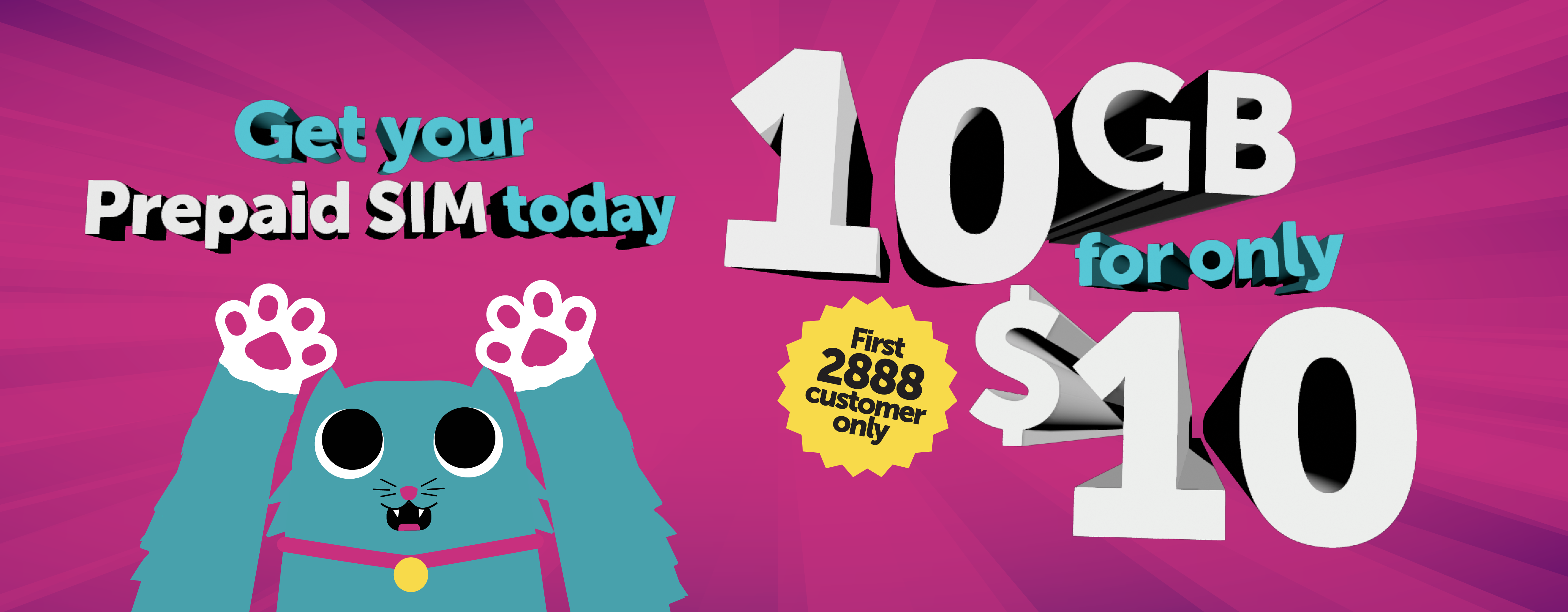 Top up, Anytime. That's Prepaid