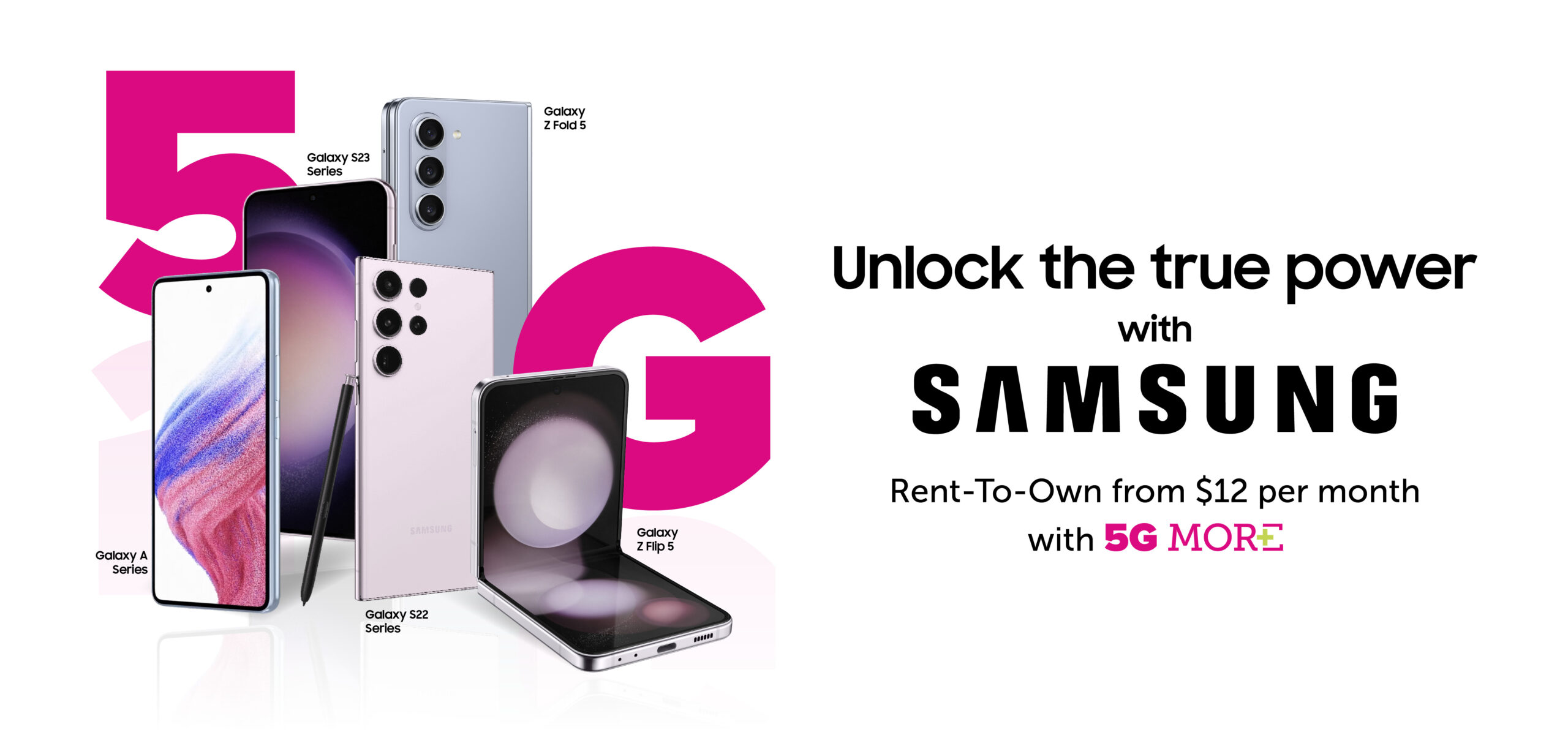 Samsung devices for as low as $12/month